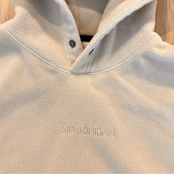 Air Jordan Fuzzy Pull Over Hoodie Size Small - Picture 2 of 7